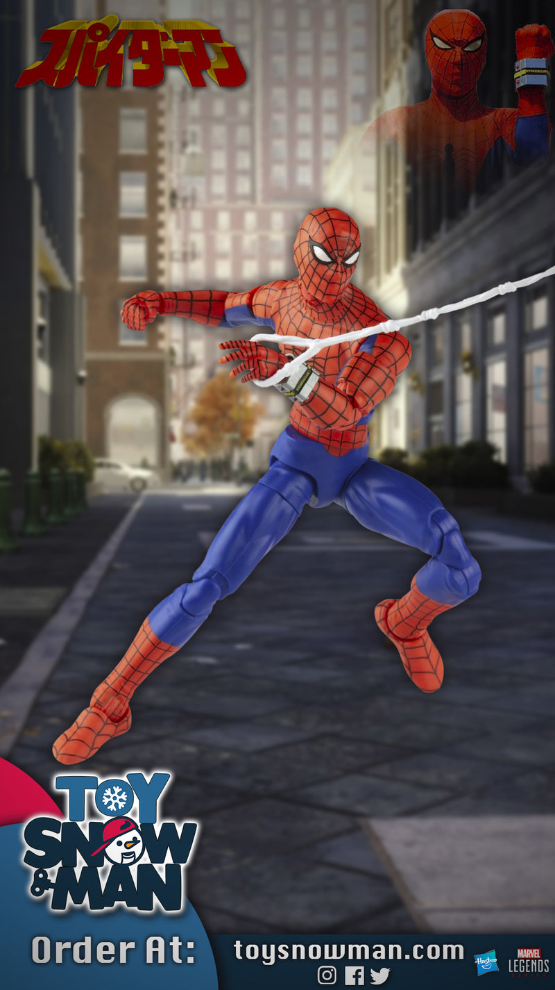 Marvel Legends 60th Anniversary Japanese Spider-Man (preorder Q4) - Action & Toy Figures -  Hasbro