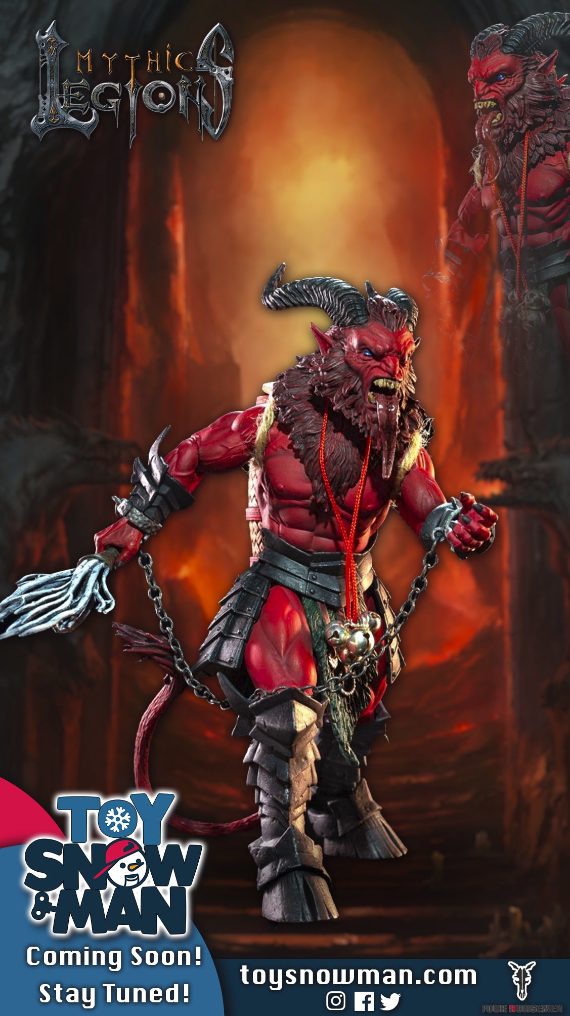 Mythic Legions -FIGURA OBSCURA: KRAMPUS - Exclusive — Toy