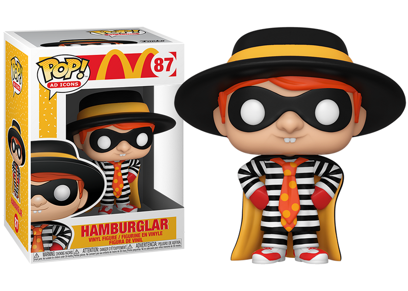 Funko Pop! AD Icons Mcdonald's Hamburglar 87 Vinyl Figure - Toy Snowman
