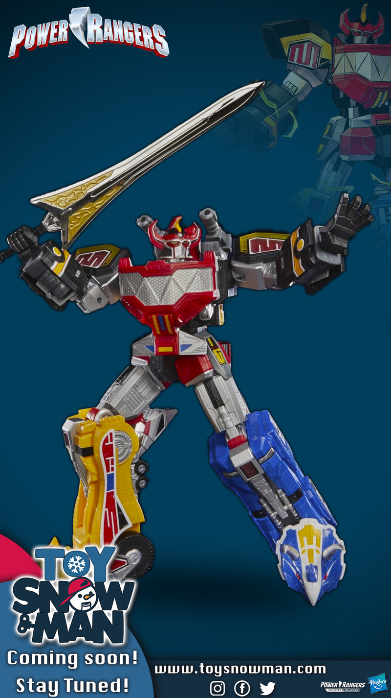 Power Rangers Lightning Collection Mighty Morphin Dino Megazord (preorder AUG) - Action & Toy Figures -  Hasbro