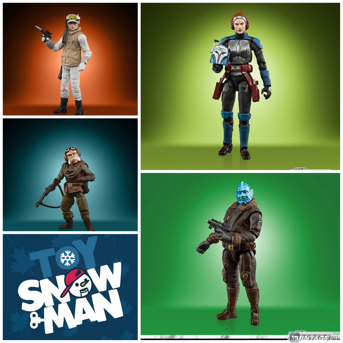 (preorder Dec/Feb) Star Wars: The Vintage Collection Wave 34 Set of 4 Figures - Toy Snowman