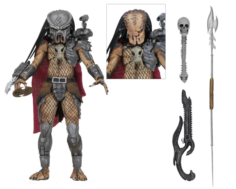 Predator – 7″ Scale Action Figure – Ultimate Ahab Predator - Toy Snowman