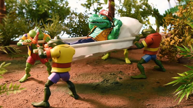 Teenage Mutant Ninja Turtles (Cartoon) - 7" Scale Action Figure - Napoleon & Atilla Frog 2 pack - Action figure -  Neca