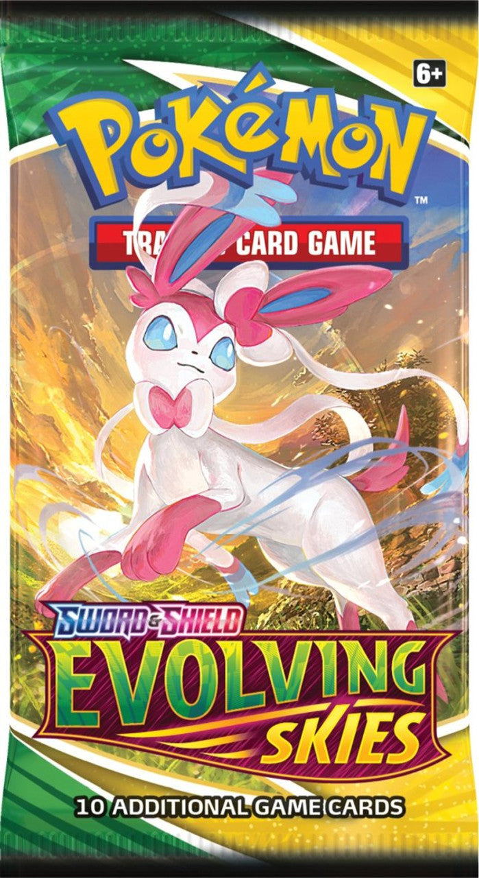 Pokémon TCG: Sword & Shield - Evolving Skies Booster pack -  -  Pokemon TCG