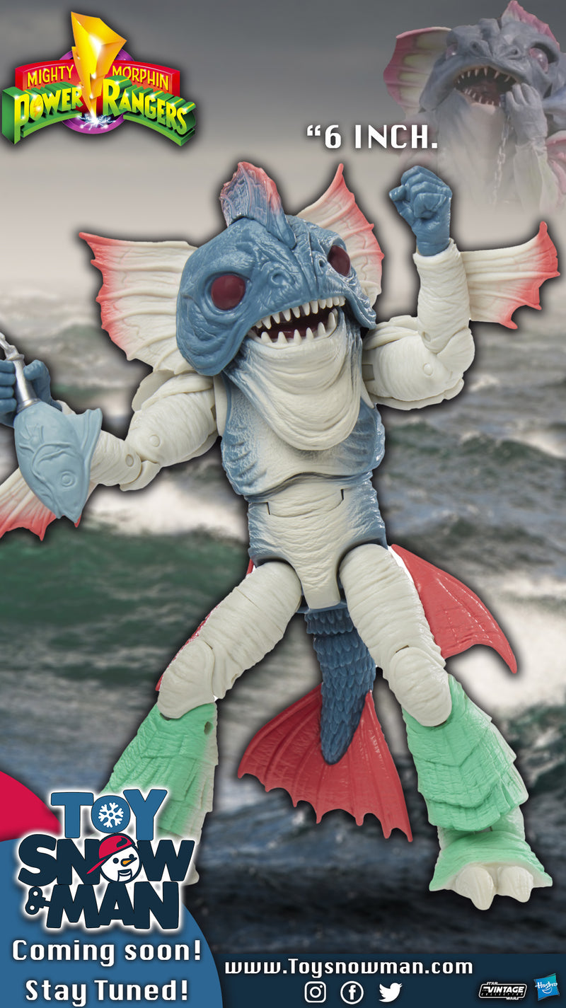 Power Rangers Lightning Collection Mighty Morphin Pirantishead  (preorder Jan April ) - Action figure -  hasbro