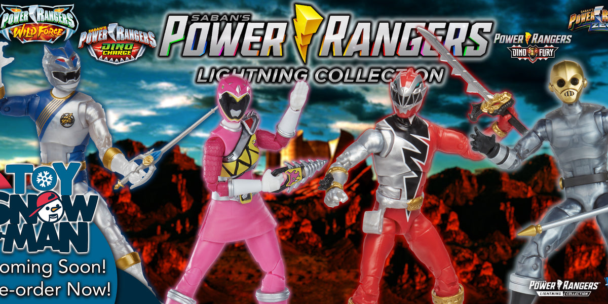 Power Rangers Lightning Collection Set of 4 — Toy Snowman