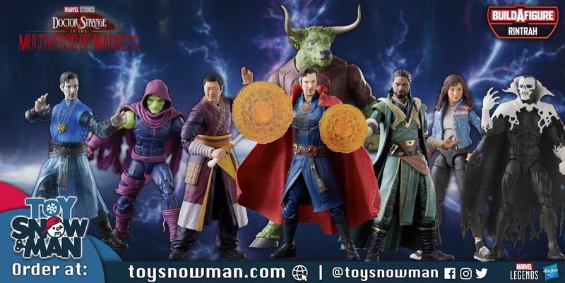 Doctor Strange in the Multiverse of Madness Marvel Legends (Rintrah BAF) 7 Figures (preorder Jan/April) - Action & Toy Figures -  Hasbro