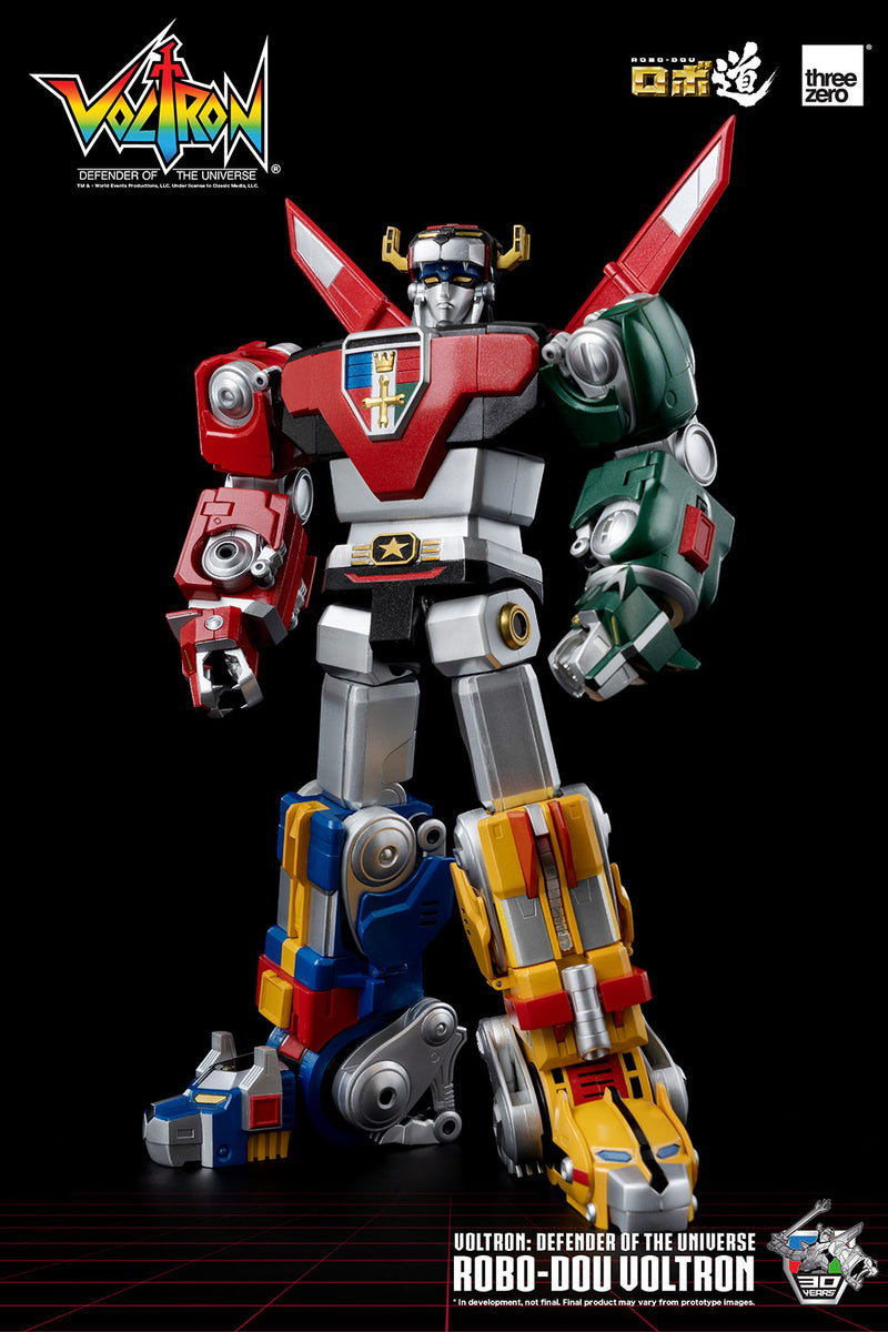 Voltron: Defender of the Universe ROBO-DOU Voltron (Preorder ETA: OCT2022) - Action figure -  ThreeZero