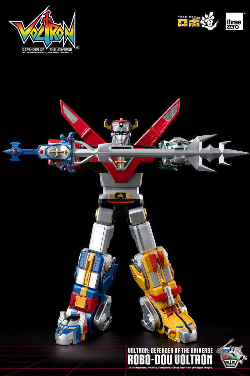 Voltron: Defender of the Universe ROBO-DOU Voltron (Preorder ETA: OCT2022) - Action figure -  ThreeZero