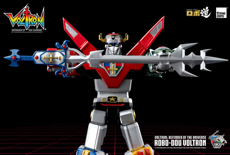 Voltron: Defender of the Universe ROBO-DOU Voltron (Preorder ETA: OCT2022) - Action figure -  ThreeZero