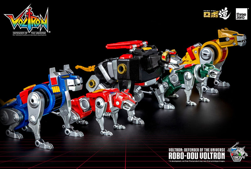 Voltron: Defender of the Universe ROBO-DOU Voltron (Preorder ETA: OCT2022) - Action figure -  ThreeZero