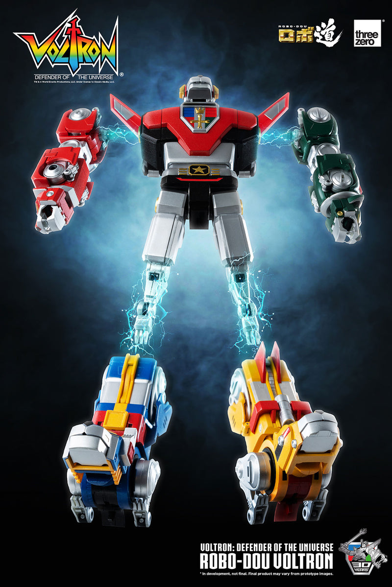 Voltron: Defender of the Universe ROBO-DOU Voltron (Preorder ETA: OCT2022) - Action figure -  ThreeZero