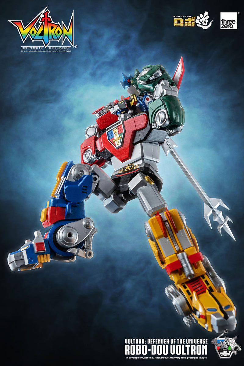 Voltron: Defender of the Universe ROBO-DOU Voltron (Preorder ETA: OCT2022) - Action figure -  ThreeZero
