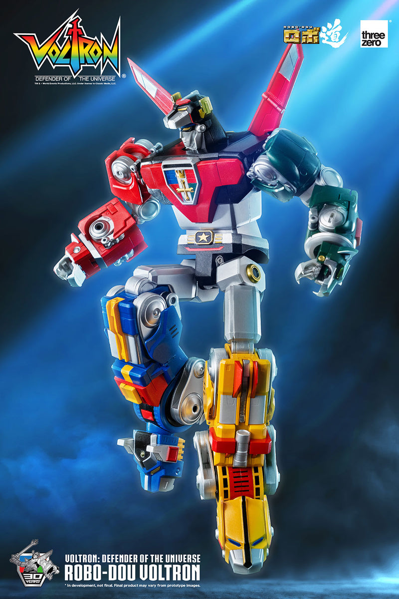 Voltron: Defender of the Universe ROBO-DOU Voltron (Preorder ETA: OCT2022) - Action figure -  ThreeZero