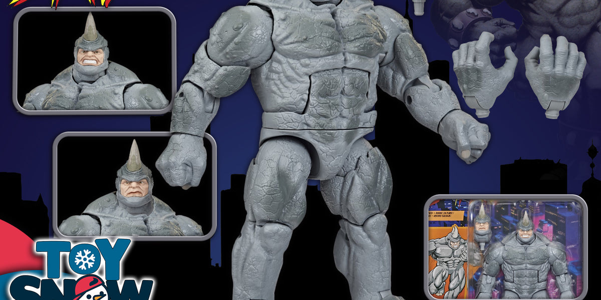 Marvel Legends Spider-Man Rhino Retro — Toy Snowman