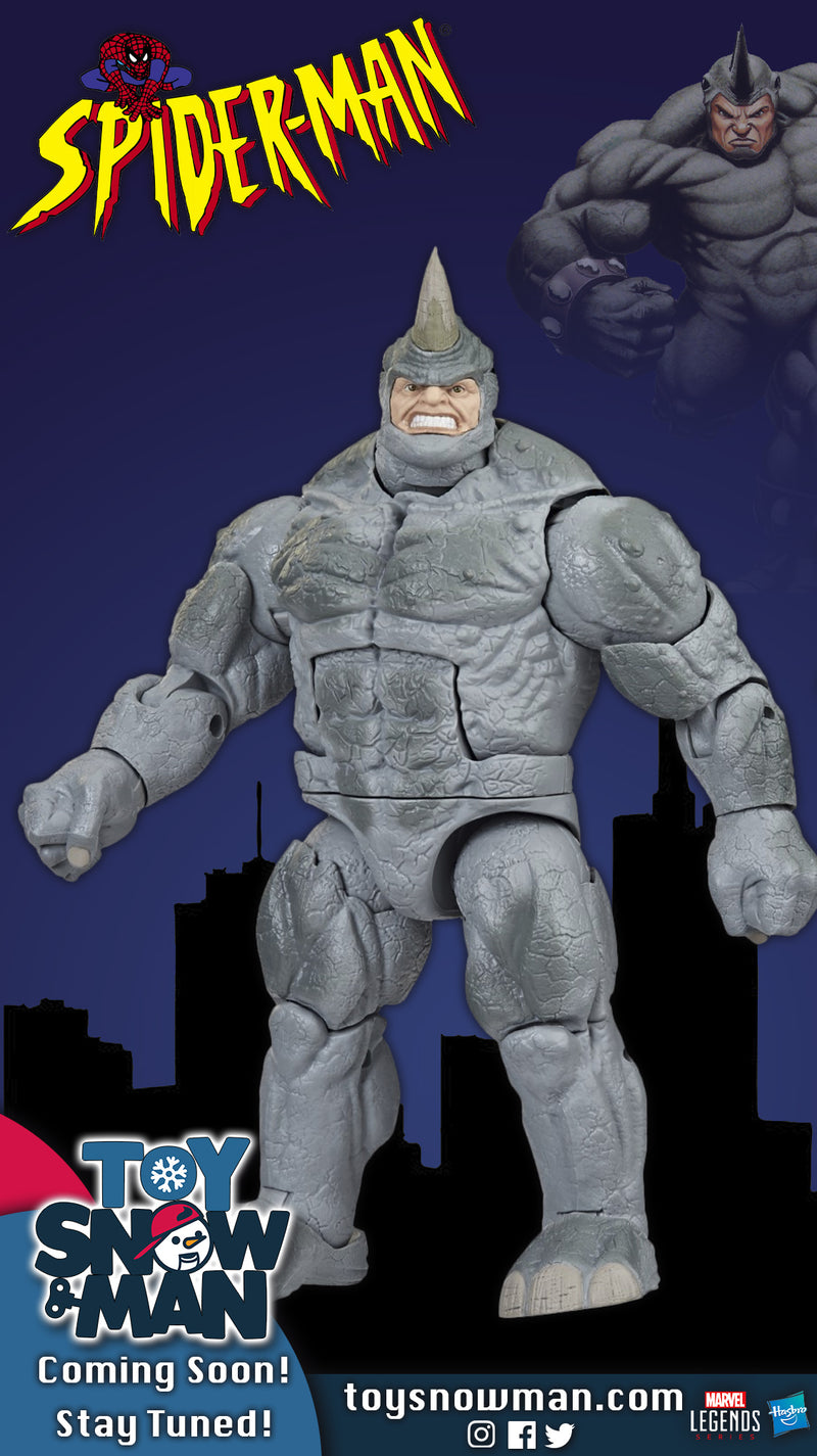 Marvel Legends Spider-Man Rhino Retro (preorder ETA Sept) - Action & Toy Figures -  Hasbro