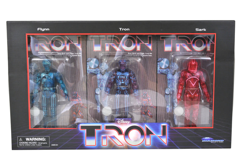 TRON FIGURINES BOX SET EXCLUSIVE SDDC 2021 DIAMOND SELECT - Action figure -  Diamond Select Toys
