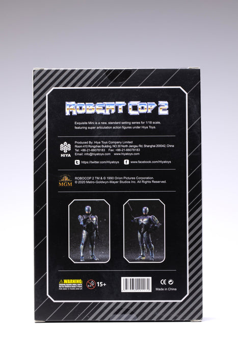 ROBOCOP 2 ROBERT COP SDCC 2021 MINI FIGURE - Toy Snowman