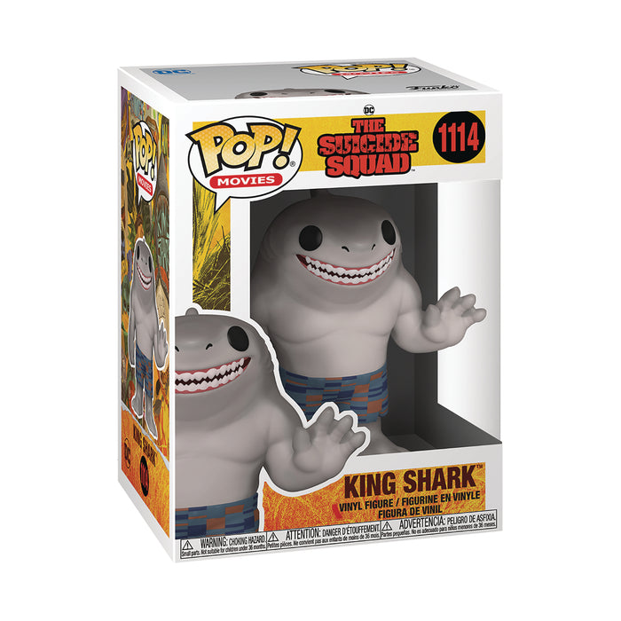 POP MOVIES SUICIDE SQUAD 2021 KING SHARK - Action & Toy Figures -  Funko