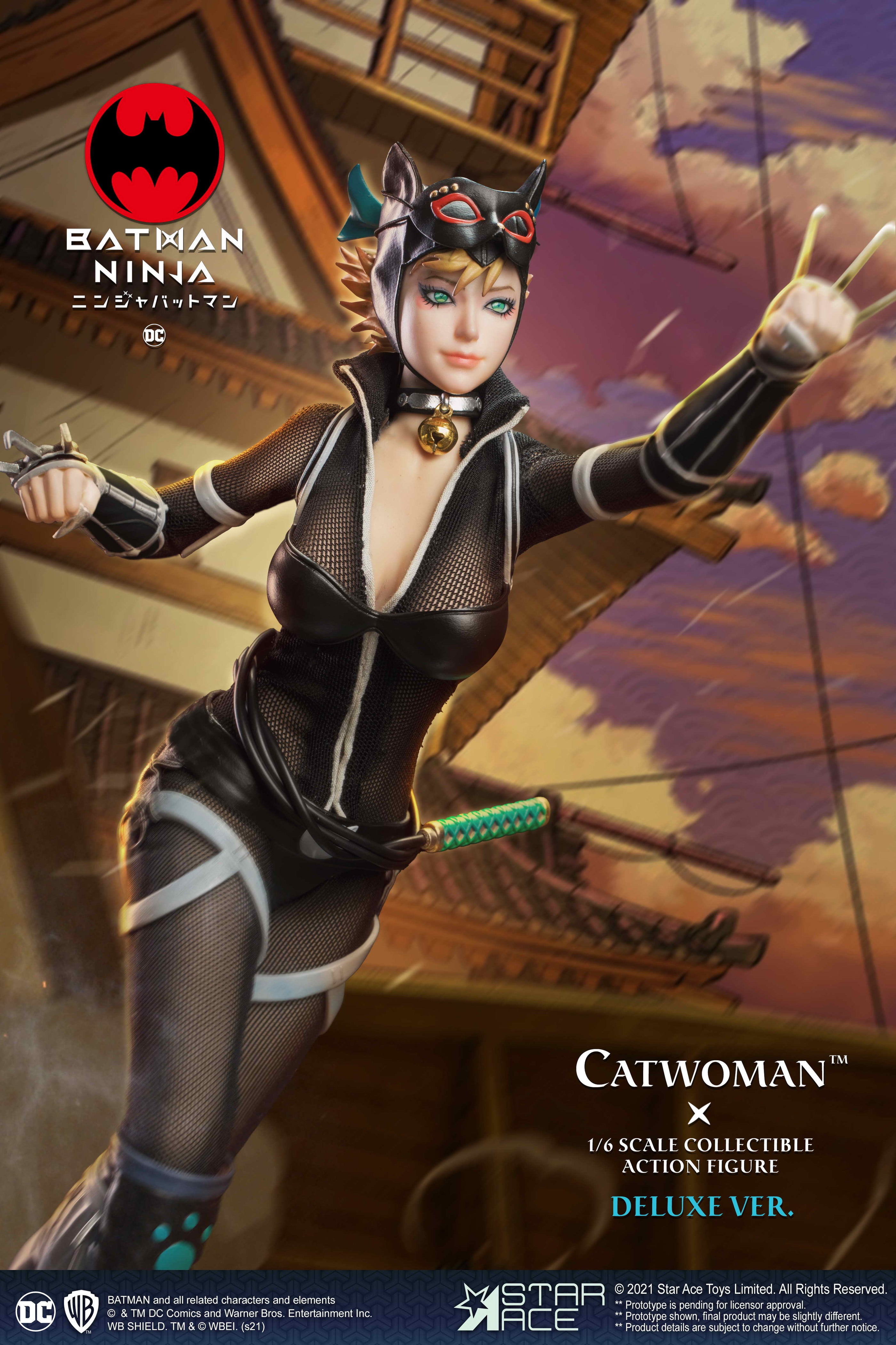 CATWOMAN BATMAN NINJA 1/6 AF Deluxe Version — Toy Snowman