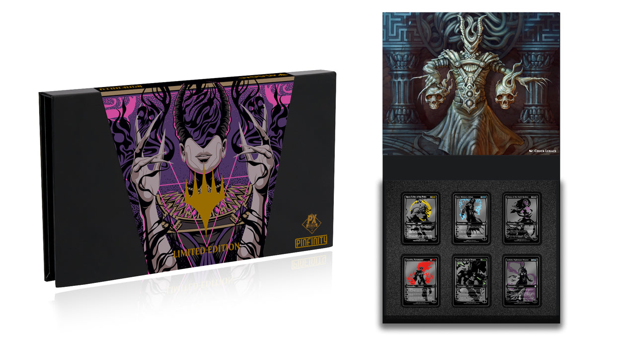MAGIC THE GATHERING - PX LIMITED EDITION PLANESWALKERS 6PC GIFT SET - PINFINITY - accessory -  PINFINITY