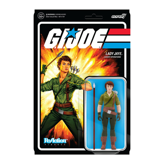 G.I. JOE WAVE 2 LADY JAYE REACTION - Action & Toy Figures -  Super7