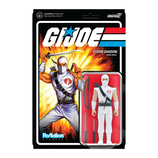 G.I. JOE WAVE 2 STORM SHADOW REACTION - Action & Toy Figures -  Super7