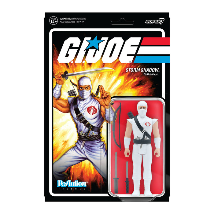 G.I. JOE WAVE 2 STORM SHADOW REACTION - Action & Toy Figures -  Super7