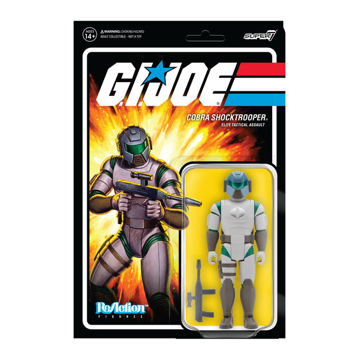G.I. JOE WAVE 2 COBRA SHOCKTROOPER - RIFLE A REACTION - Action & Toy Figures -  Super7