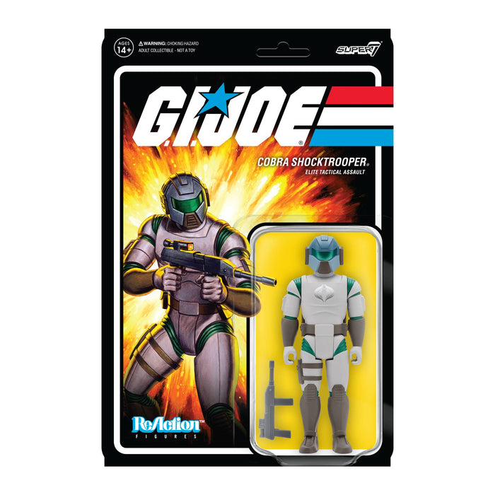 G.I. JOE WAVE 2 COBRA SHOCKTROOPER - RIFLE B REACTION - Action & Toy Figures -  Super7