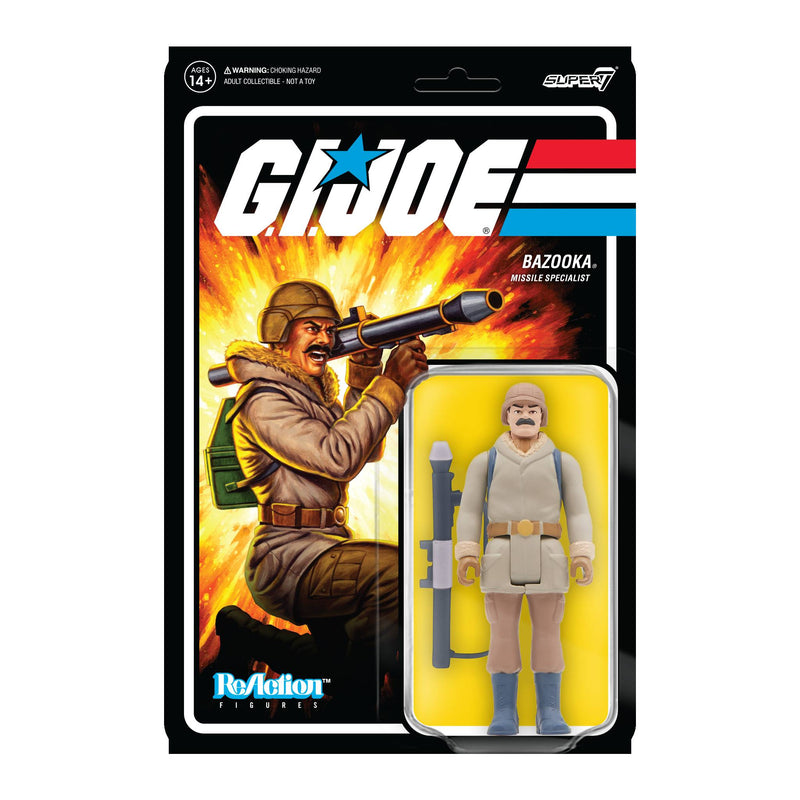 G.I. JOE WAVE 2 BAZOOKA ARCTIC REACTION - Action & Toy Figures -  Super7