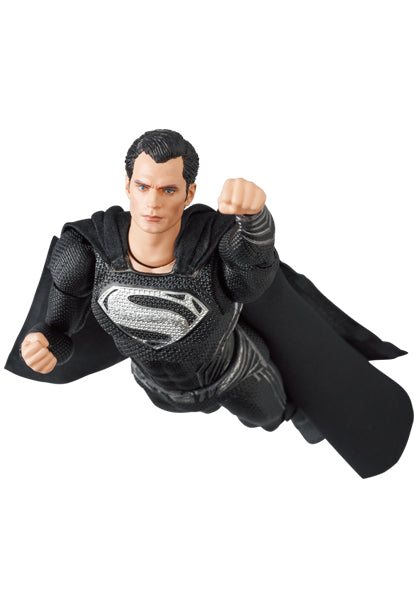 Zack Snyder's Justice League MAFEX No.174 Superman Black Suit