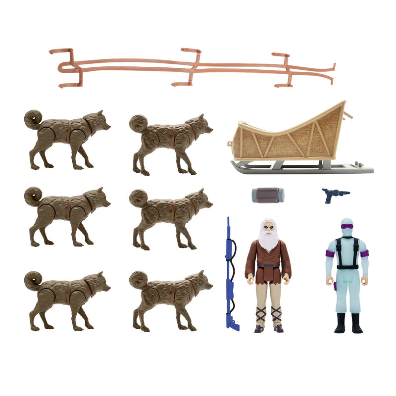 GI JOE ARCTIC RESCUE VEHICLE SNAKE EYES REACTION FIGURE - Action & Toy Figures -  Super7