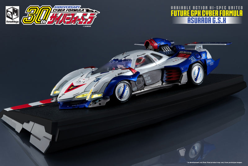 FUTURE GPX CYBER FORM ASURADA GSX 1/18 DIECAST MODEL ETA: MAY2023 - Action figure -  ThreeZero
