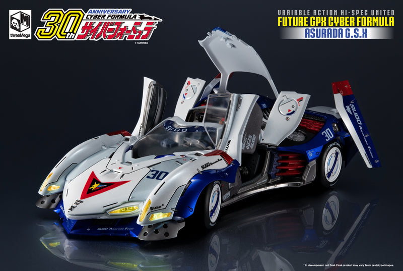 FUTURE GPX CYBER FORM ASURADA GSX 1/18 DIECAST MODEL ETA: MAY2023 - Action figure -  ThreeZero