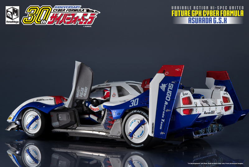 FUTURE GPX CYBER FORM ASURADA GSX 1/18 DIECAST MODEL ETA: MAY2023 - Action figure -  ThreeZero