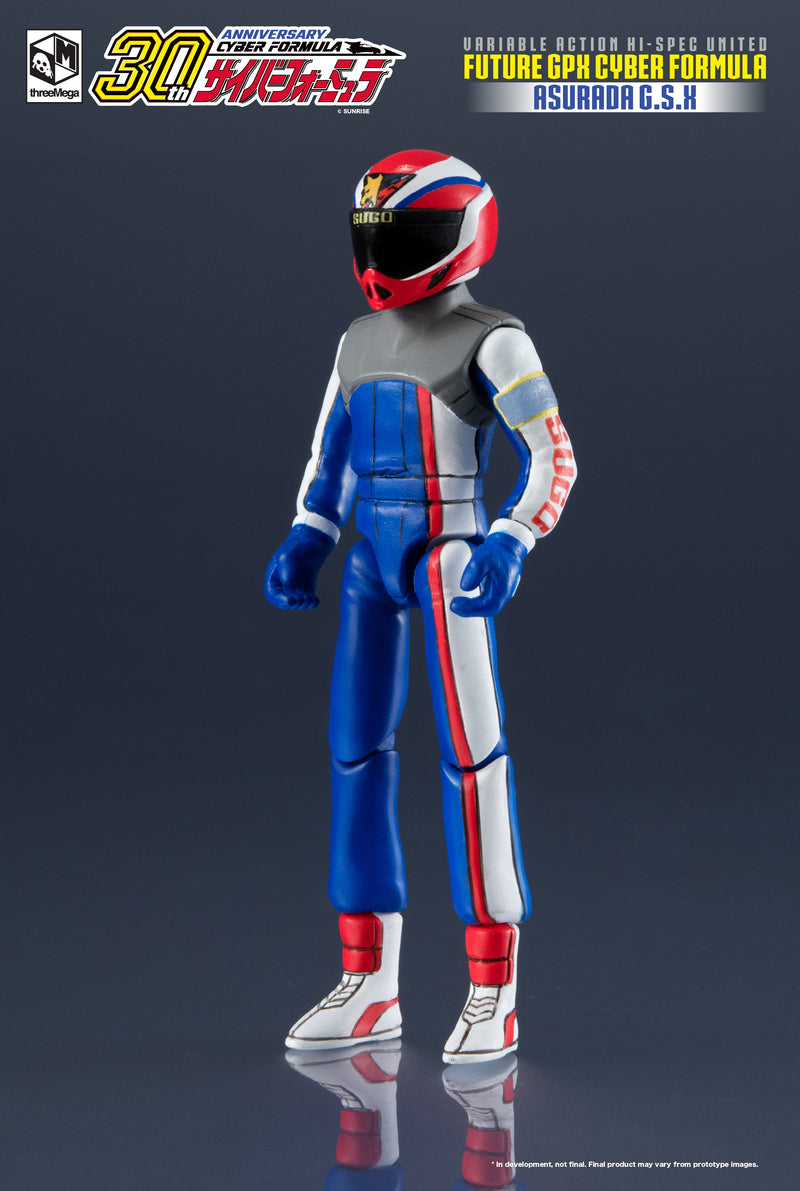FUTURE GPX CYBER FORM ASURADA GSX 1/18 DIECAST MODEL ETA: MAY2023 - Action figure -  ThreeZero