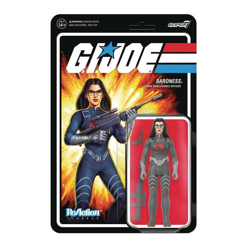 GI JOE W3 BARONNES V2 REACTION - Action & Toy Figures -  Super7