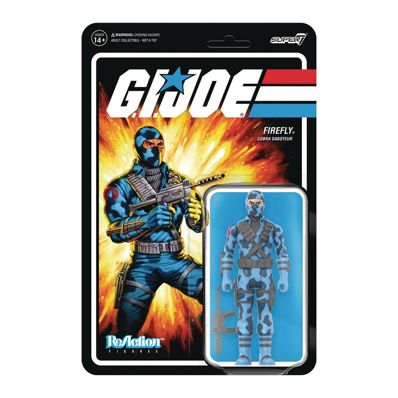 GI JOE W3 FIREFLY COMIC REACTION - Action & Toy Figures -  Super7