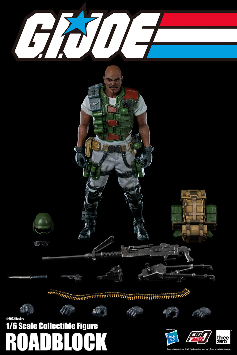 ROADBLOCK - THREEZERO X HASBRO GI JOE 1/6 SCALE AF (Preorder ETA: 2023 MAR) - Action figure -  ThreeZero