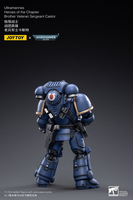 Warhammer 40K - Ultramarines - Brother Veteran Sergeant Castor - Action figure -  Joy Toy