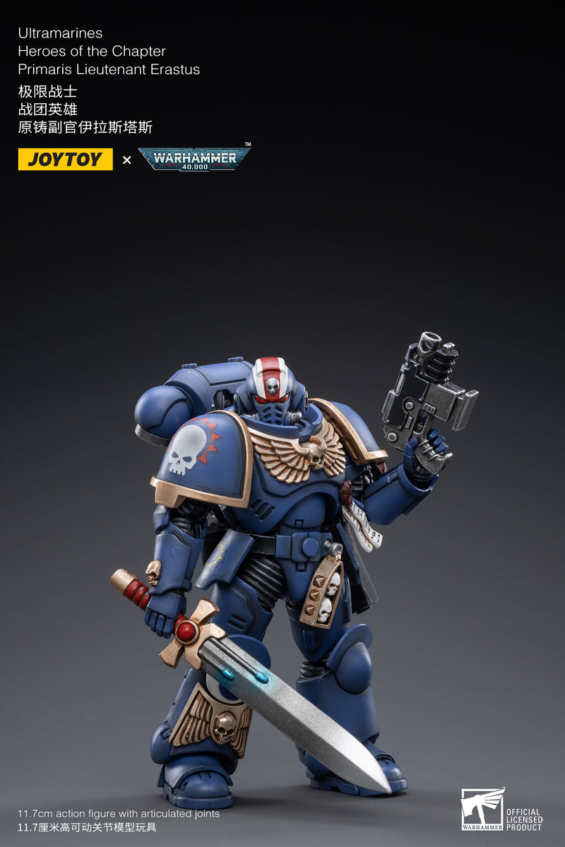 Warhammer 40K - Ultramarines - Primaris Lieutenant Erastus - Action figure -  Joy Toy