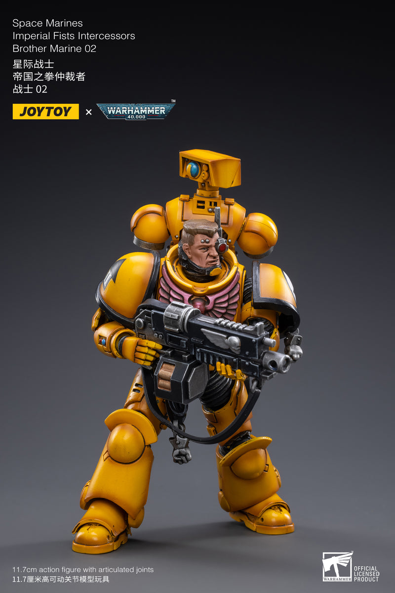 Warhammer 40K - Imperial Fists - Intercessor Marine - Action & Toy Figures -  Joy Toy