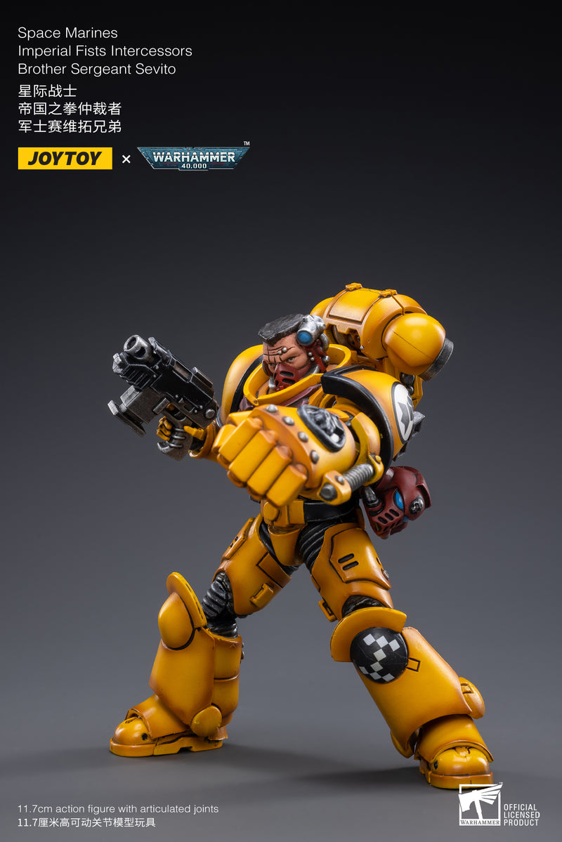 Warhammer 40K - Imperial Fists - Intercessor Sergeant Sevito - Action & Toy Figures -  Joy Toy
