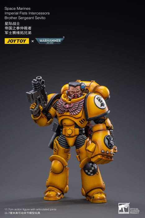 Warhammer 40K - Imperial Fists - Intercessor Sergeant Sevito - Action & Toy Figures -  Joy Toy