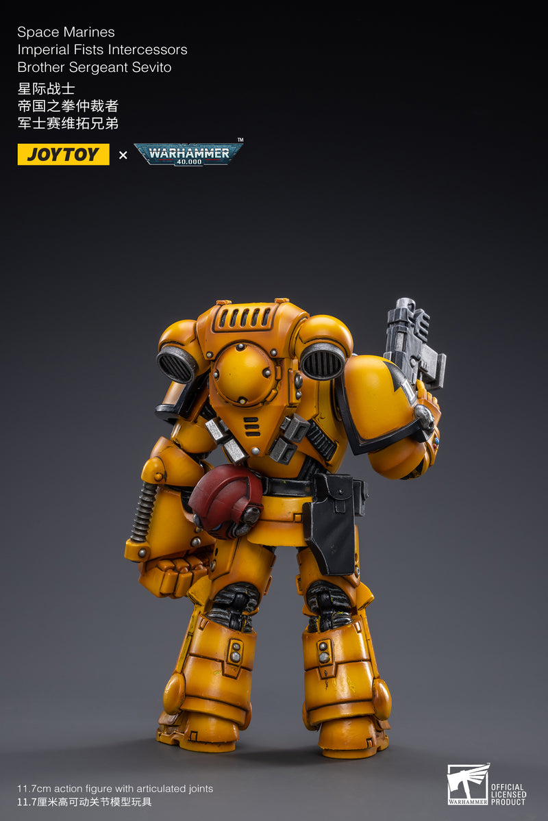 Warhammer 40K - Imperial Fists - Intercessor Sergeant Sevito - Action & Toy Figures -  Joy Toy
