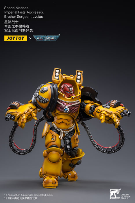 Warhammer 40K - Imperial Fists - Aggressor Brother Sergeant Lycias - Action & Toy Figures -  Joy Toy