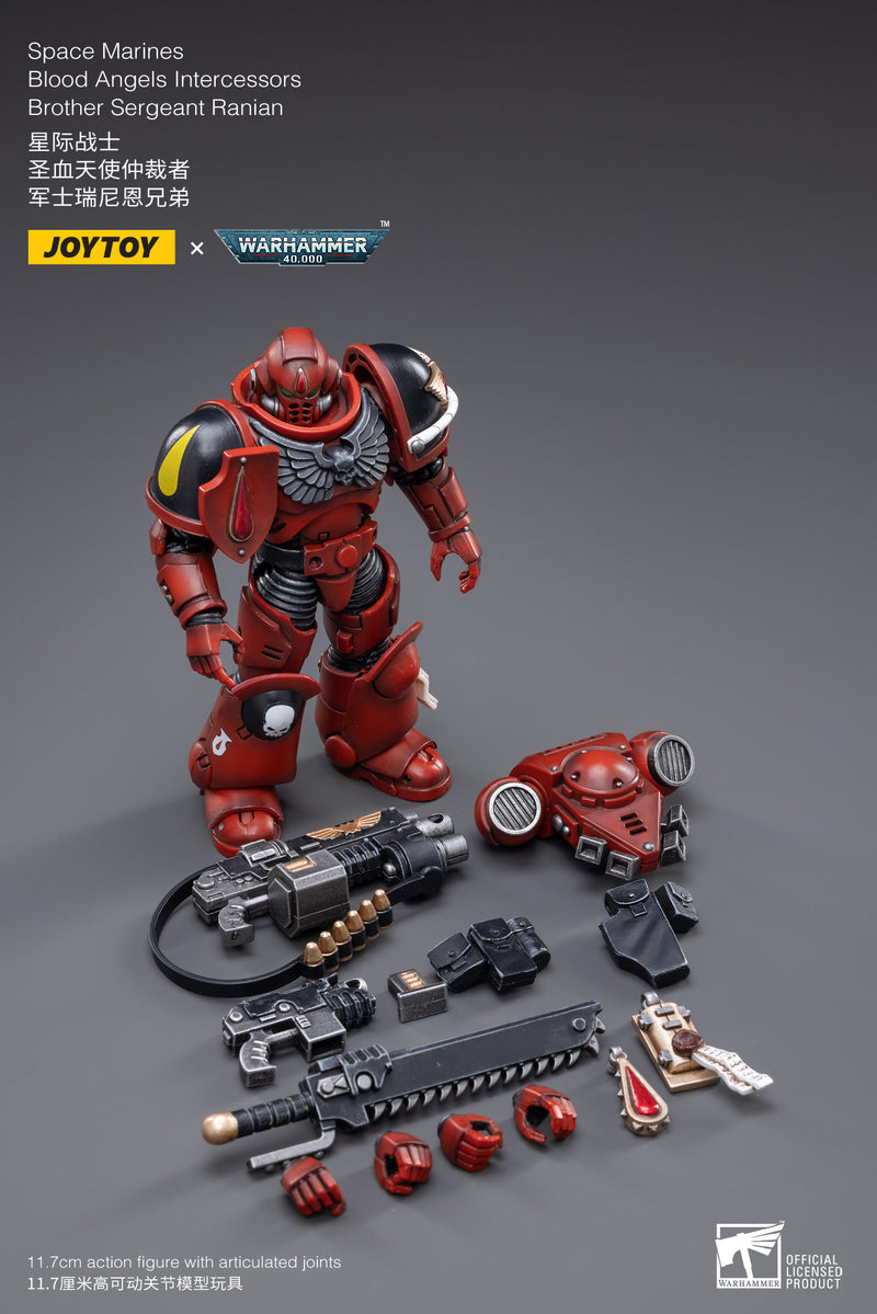 Warhammer 40K - Blood Angels - Intercessors Sergeant Ranian - Action & Toy Figures -  Joy Toy