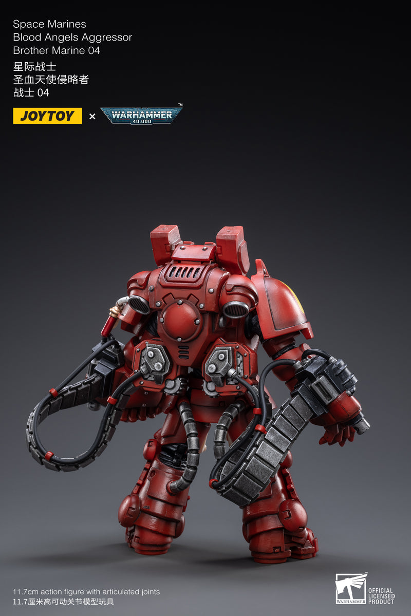 Warhammer 40K - Blood Angels - Primaris Agressor Marine 04 - Action & Toy Figures -  Joy Toy
