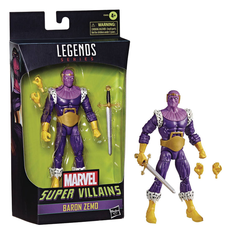 MARVEL LEGENDS BARON ZEMO - EXCLUSIVE (preorder) - Action & Toy Figures -  Hasbro